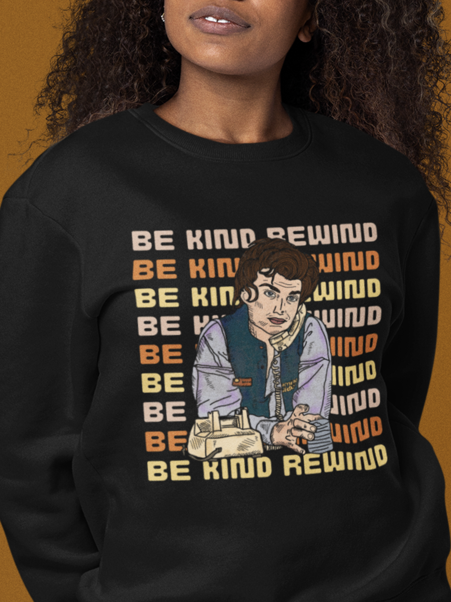 Be Kind Rewind Comfy Sweatshirt