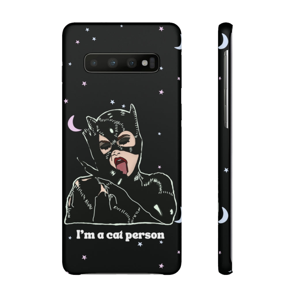 "I'm a Cat Person" Phone Snap Case