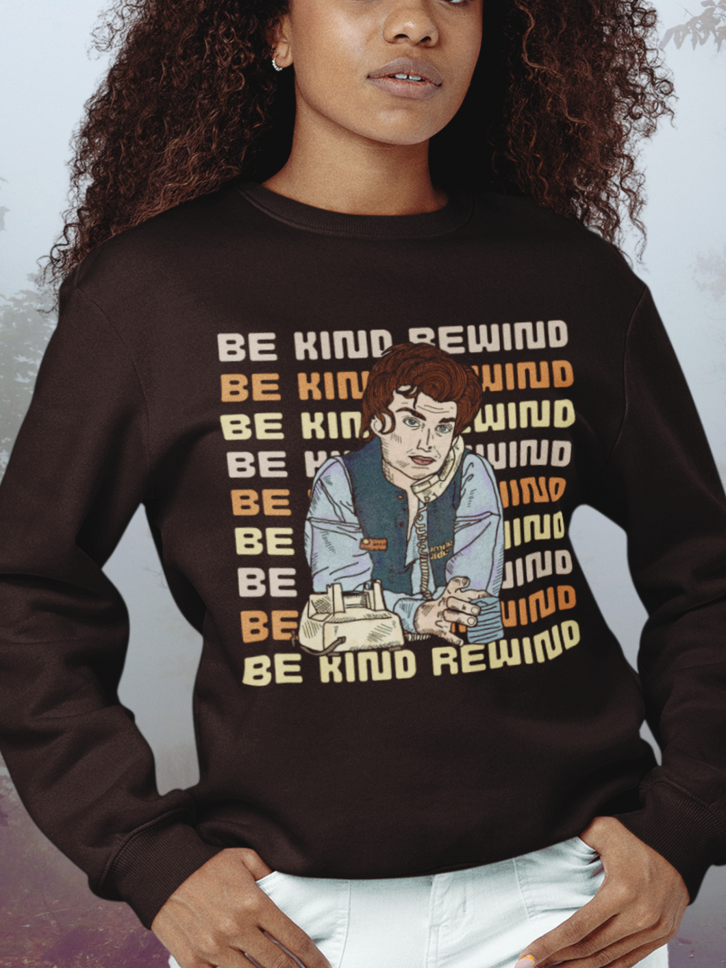 Be Kind Rewind Comfy Sweatshirt