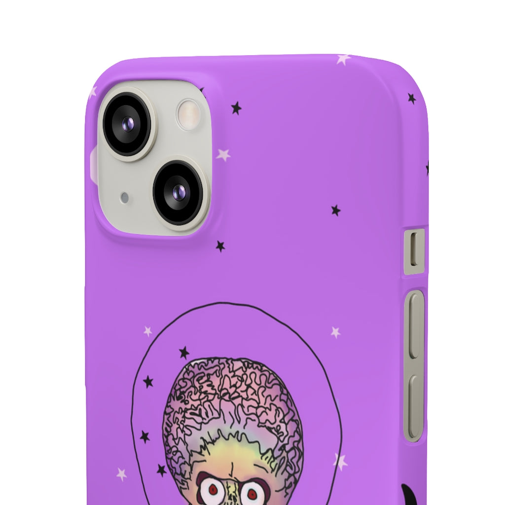 Mars Attacks "Bringin' Sexy Ack!" Phone Snap Case [purple]
