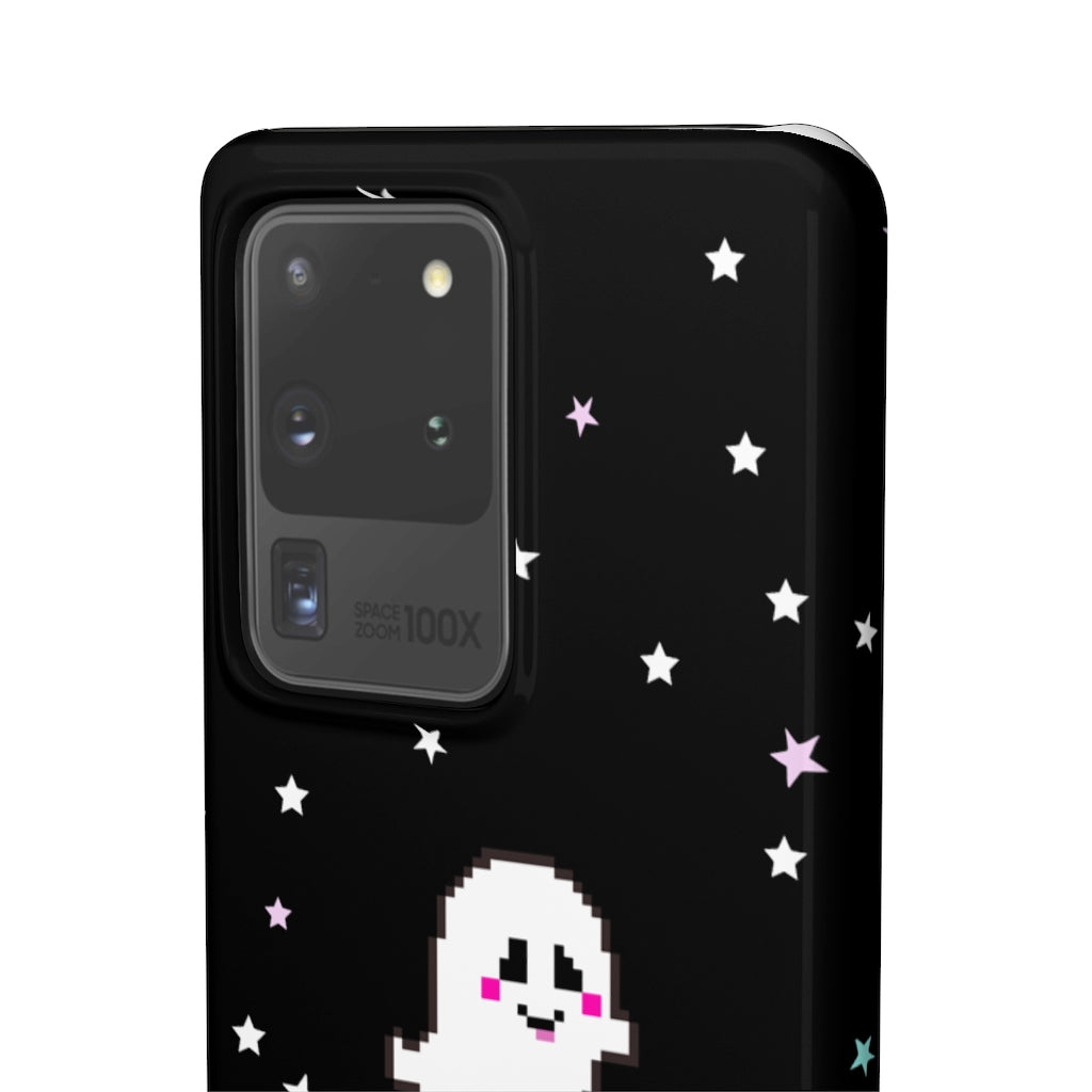 Grinning Ghostie Phone Snap Case