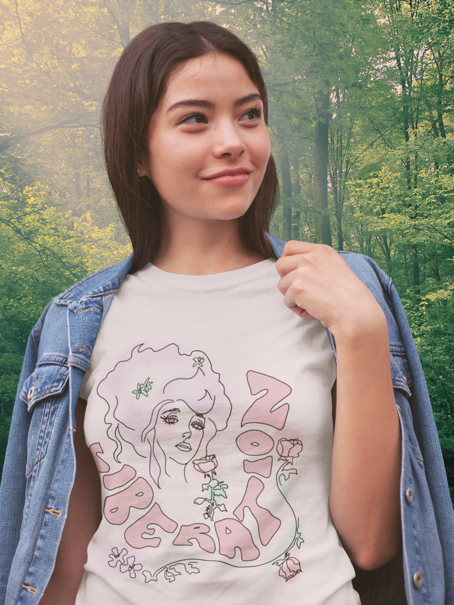 Libra "Liberation" Vintage Style Unisex Tee (cream)
