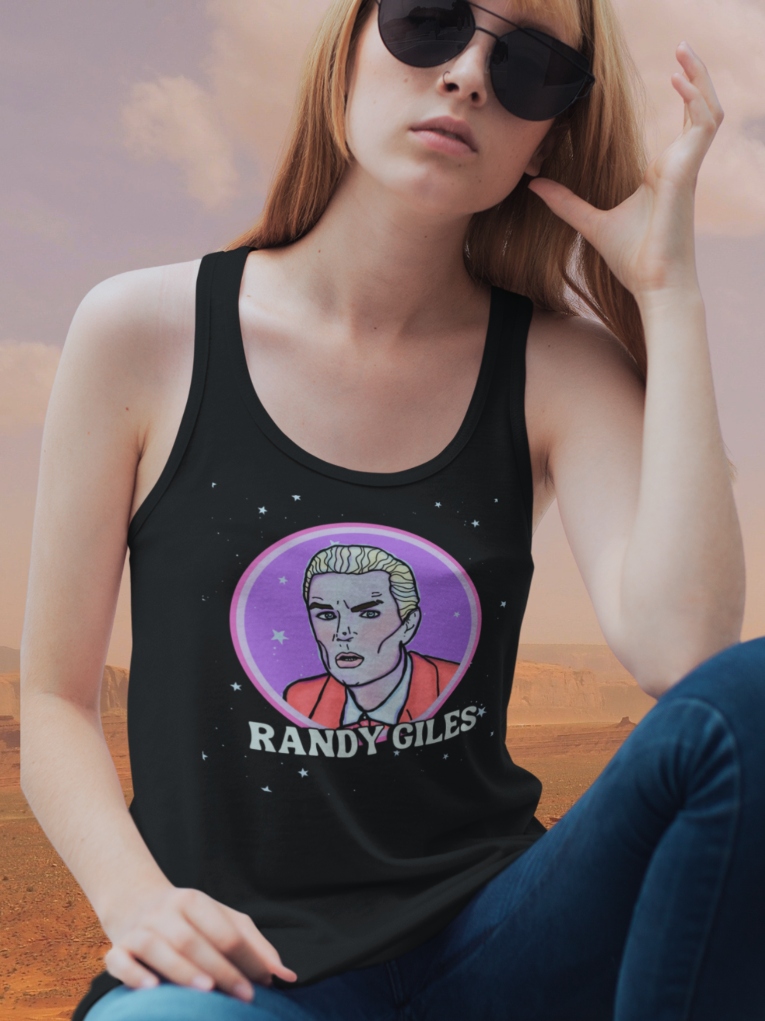 Spike "Randy Giles" Racerback Tank