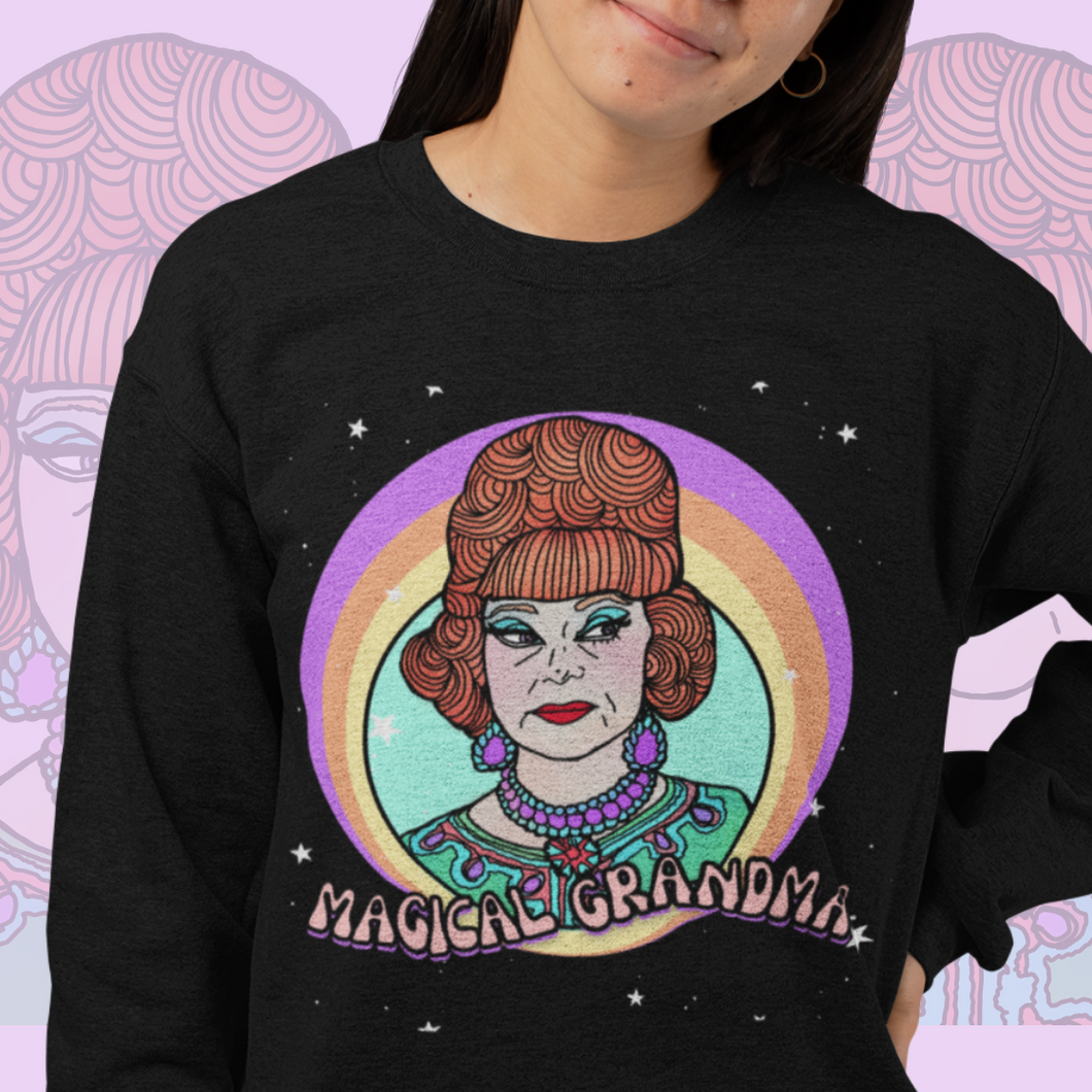 Magical Grandma Comfy Sweatshirt