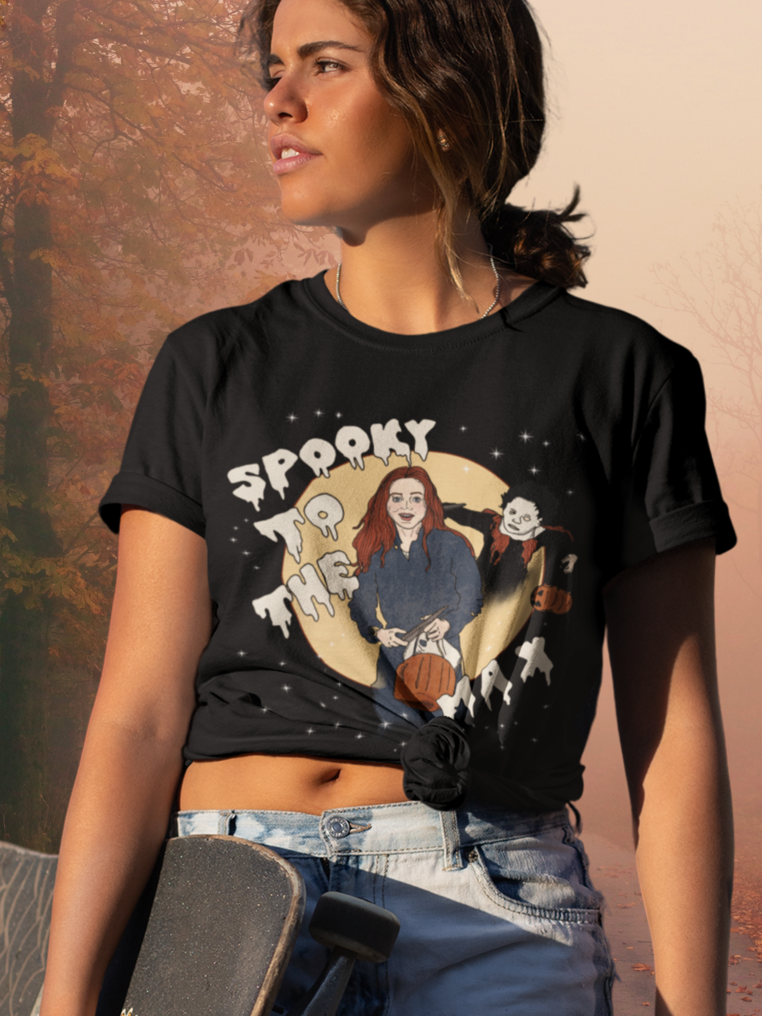 "Spooky to the Max" ST Vintage Style Unisex Tee