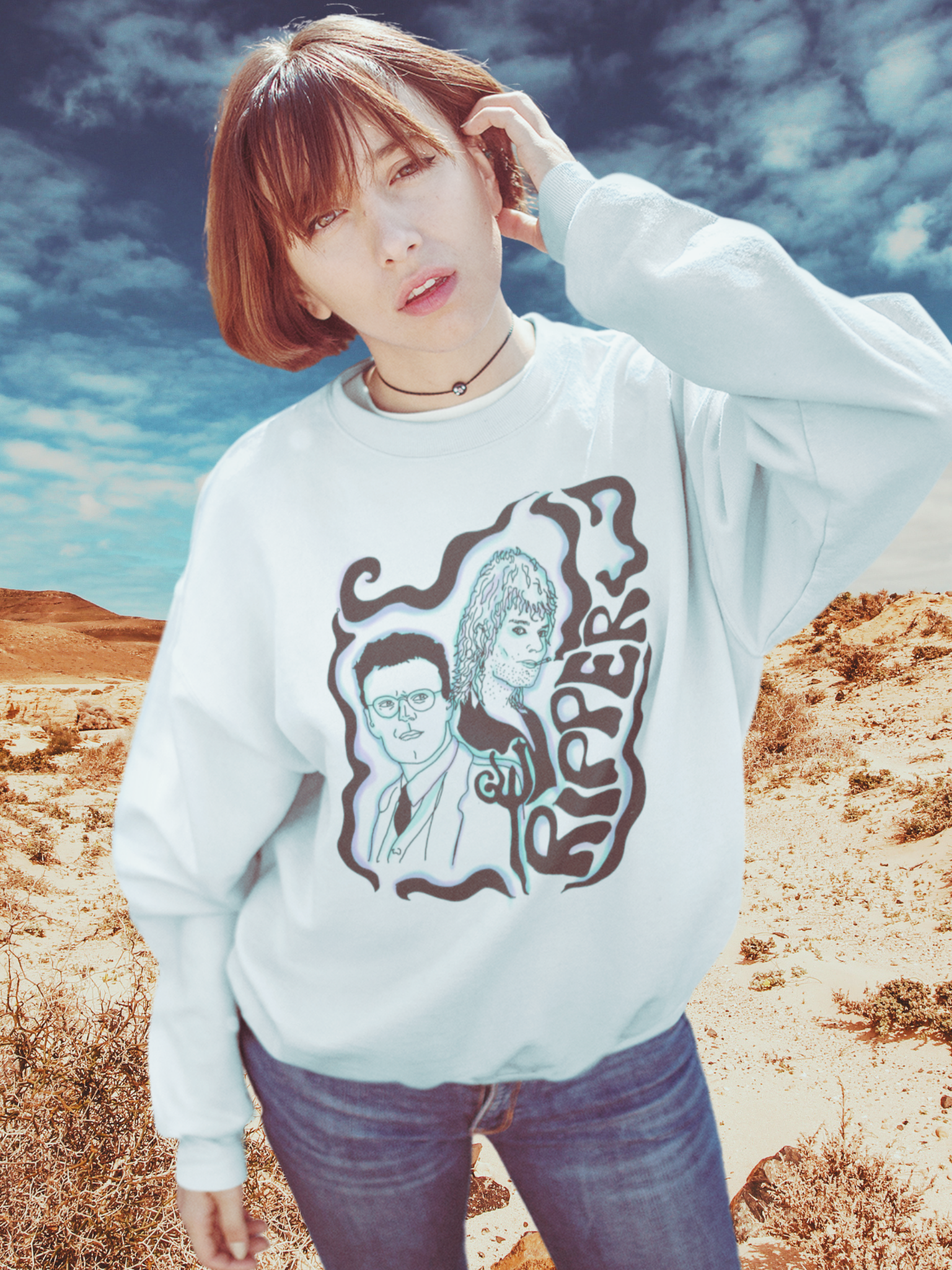 Retro Giles/ Ripper Comfy Sweatshirt