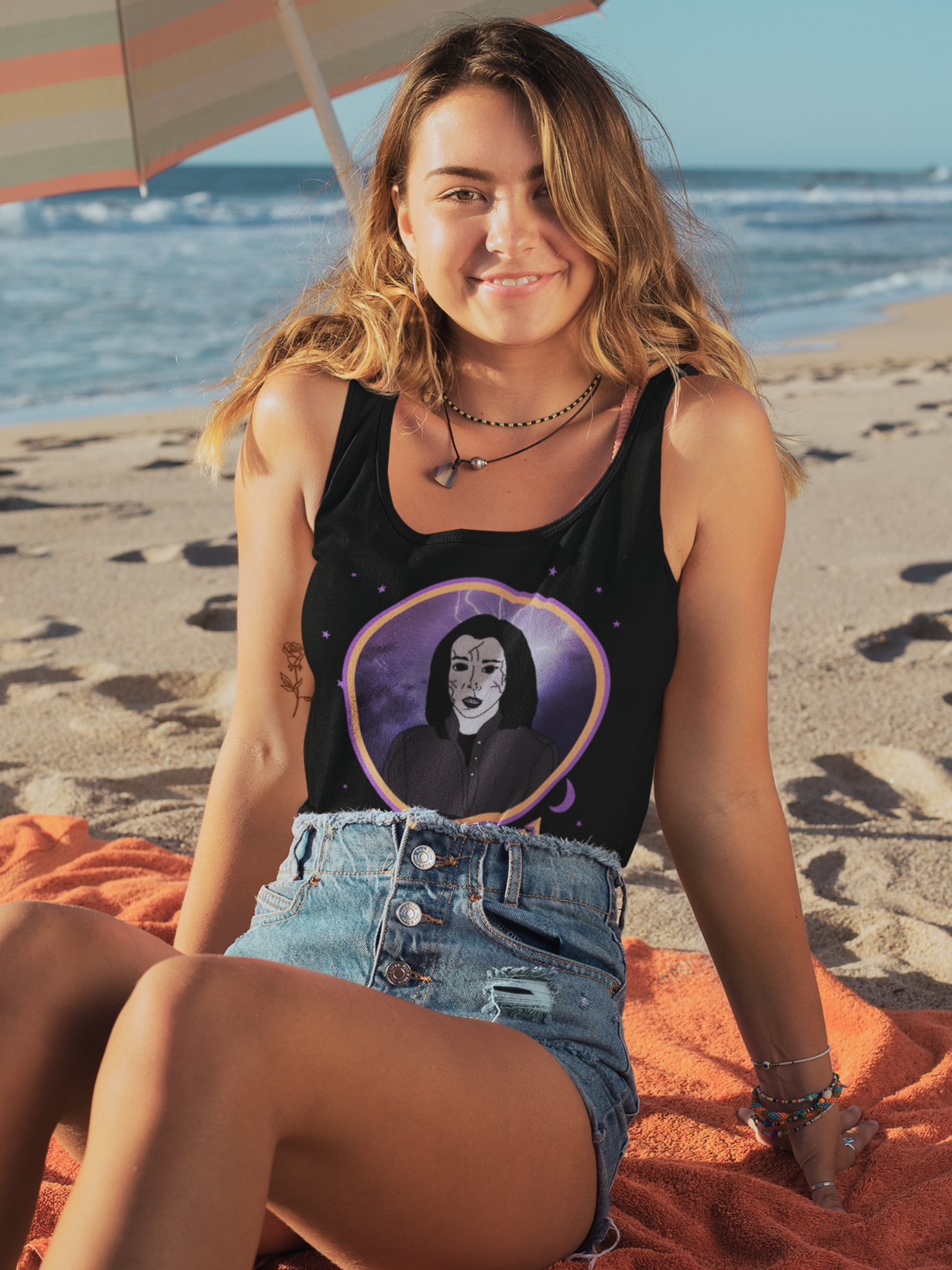 "Bored Now" Racerback Tank