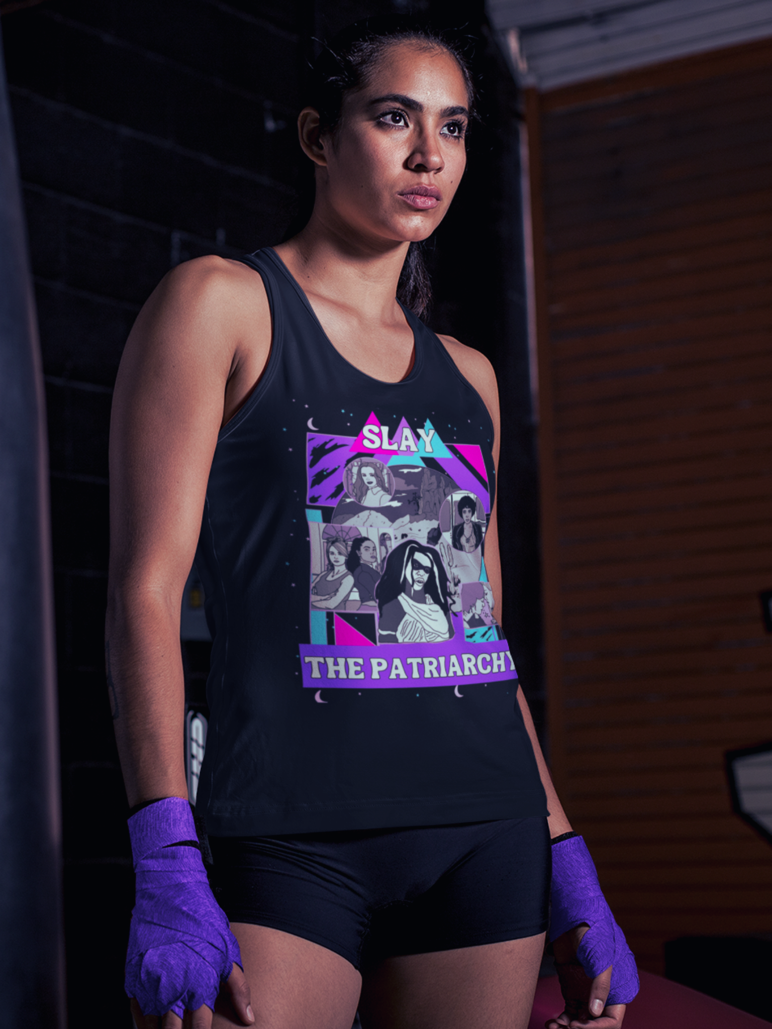 "Slay the Patriarchy" Racerback Tank