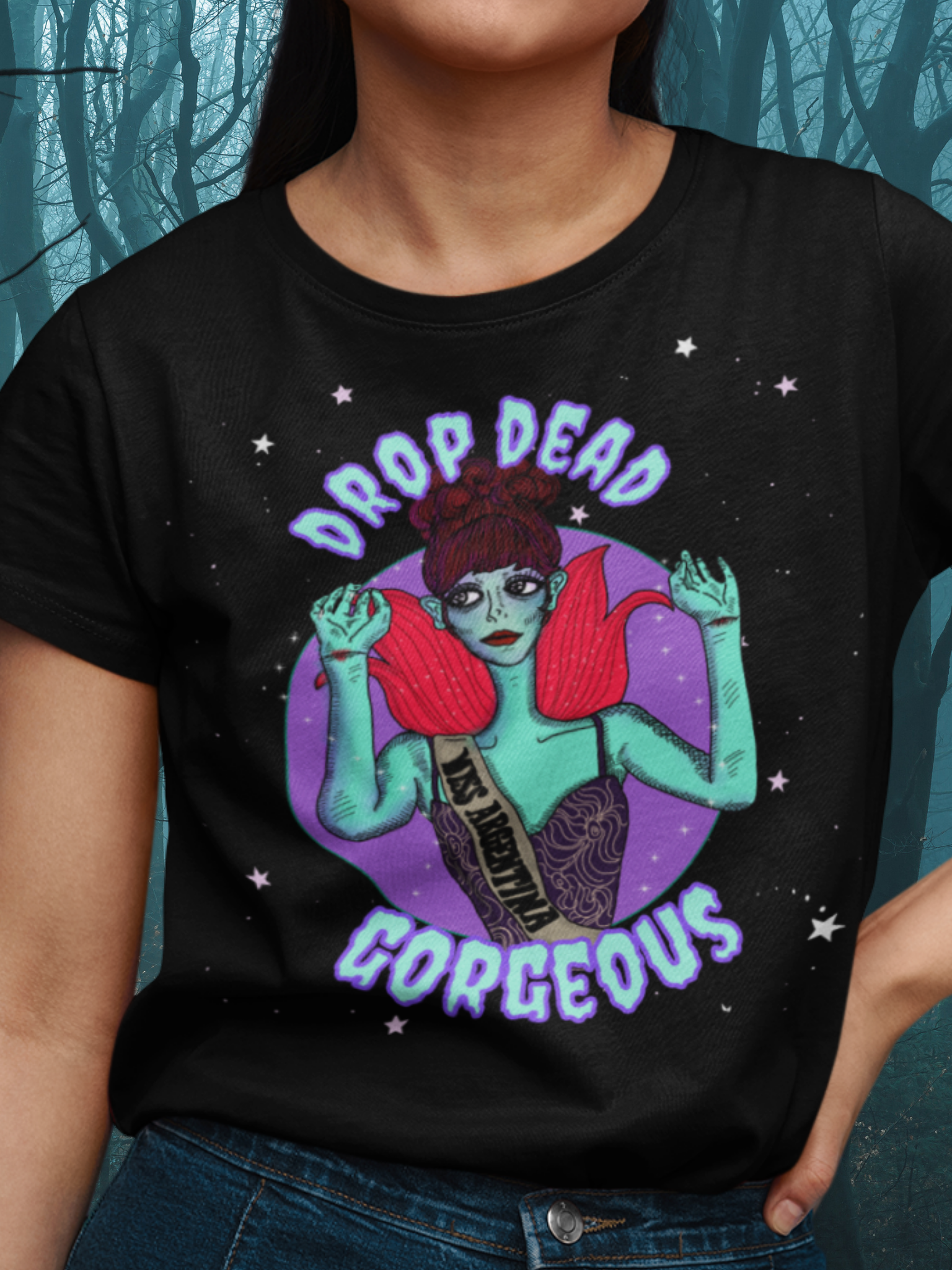 "Drop Dead Gorgeous" Beetlejuice Super Soft Tee