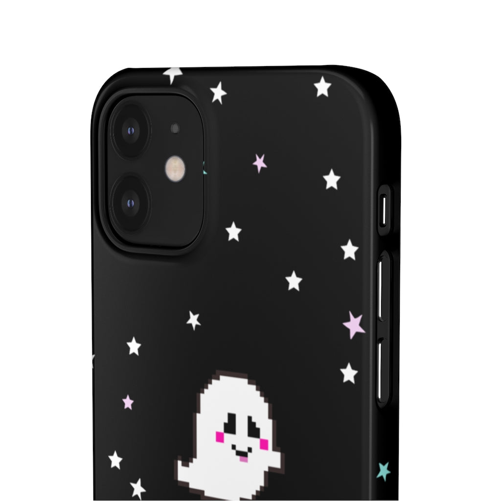 Grinning Ghostie Phone Snap Case
