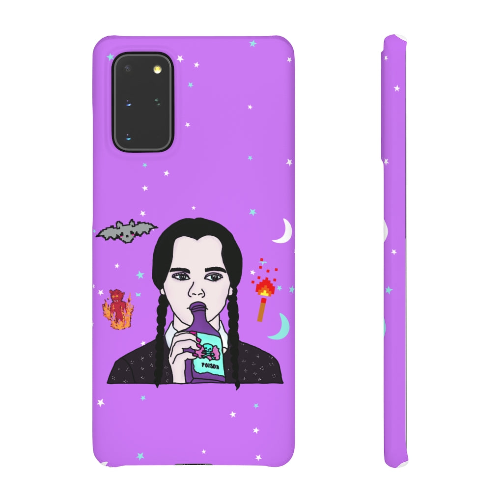 Wednesday Mood Phone Snap Case [purple]