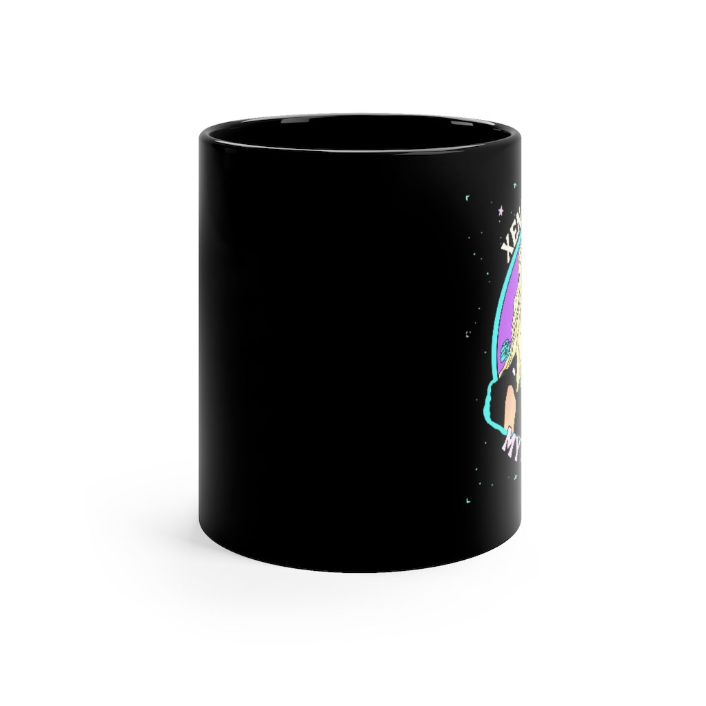 Callisto "Xena Killed My Parents" 11oz Black Mug