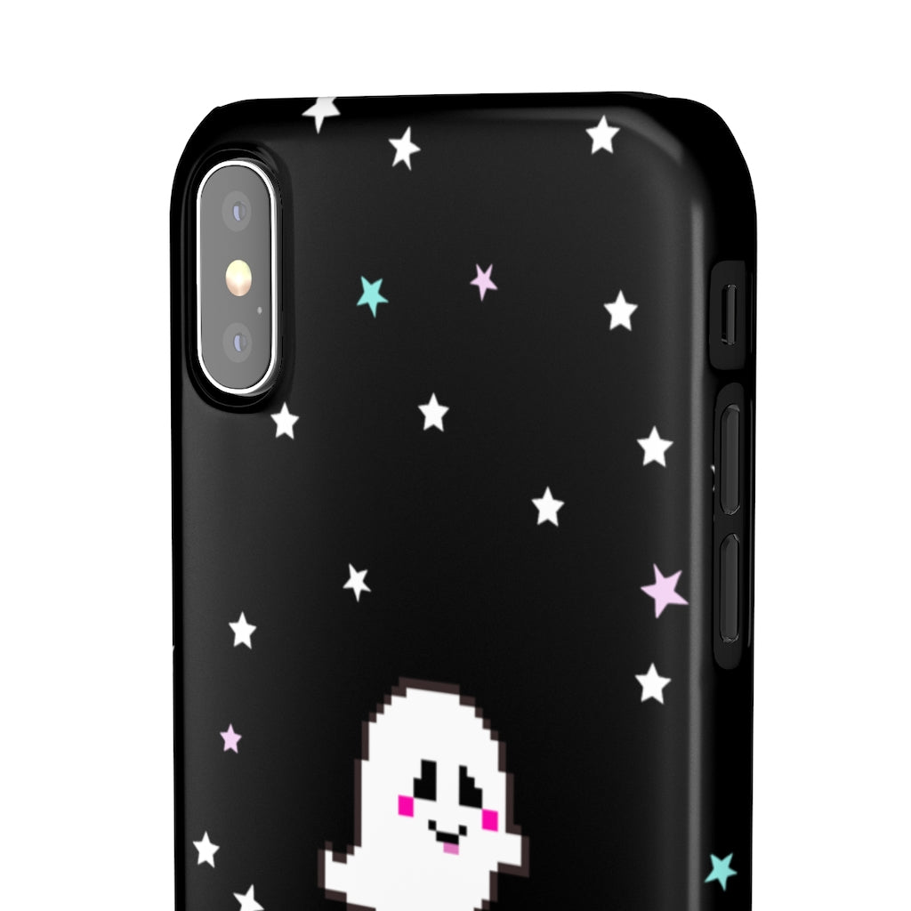 Grinning Ghostie Phone Snap Case