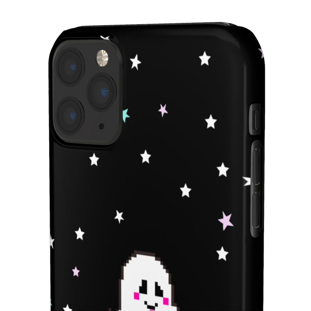 Grinning Ghostie Phone Snap Case