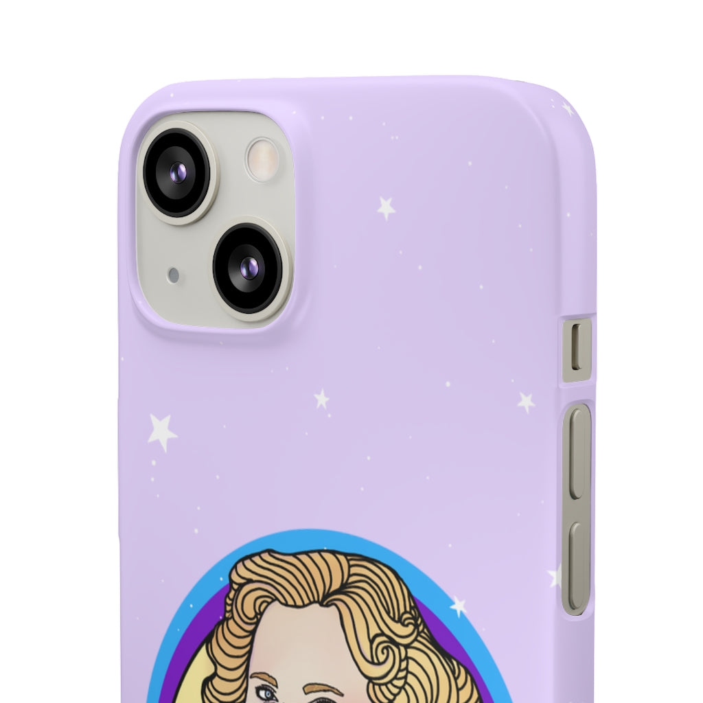 Kitty Forman "Mother Knows Best" Phone Snap Case [lilac]