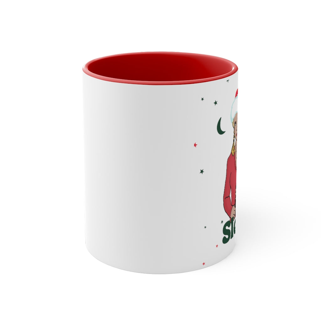 Sleigh Buffy Christmas Coffee Mug