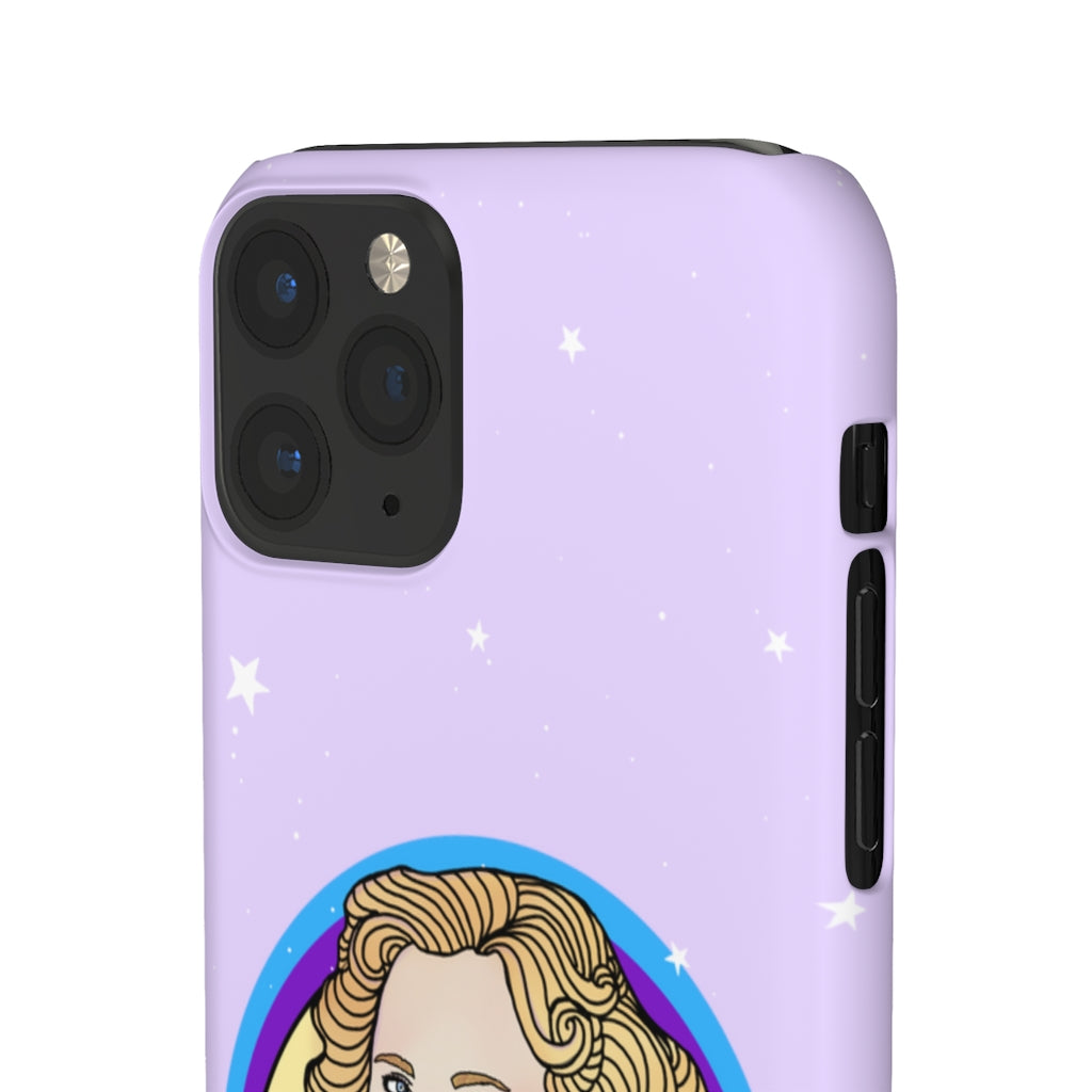 Kitty Forman "Mother Knows Best" Phone Snap Case [lilac]