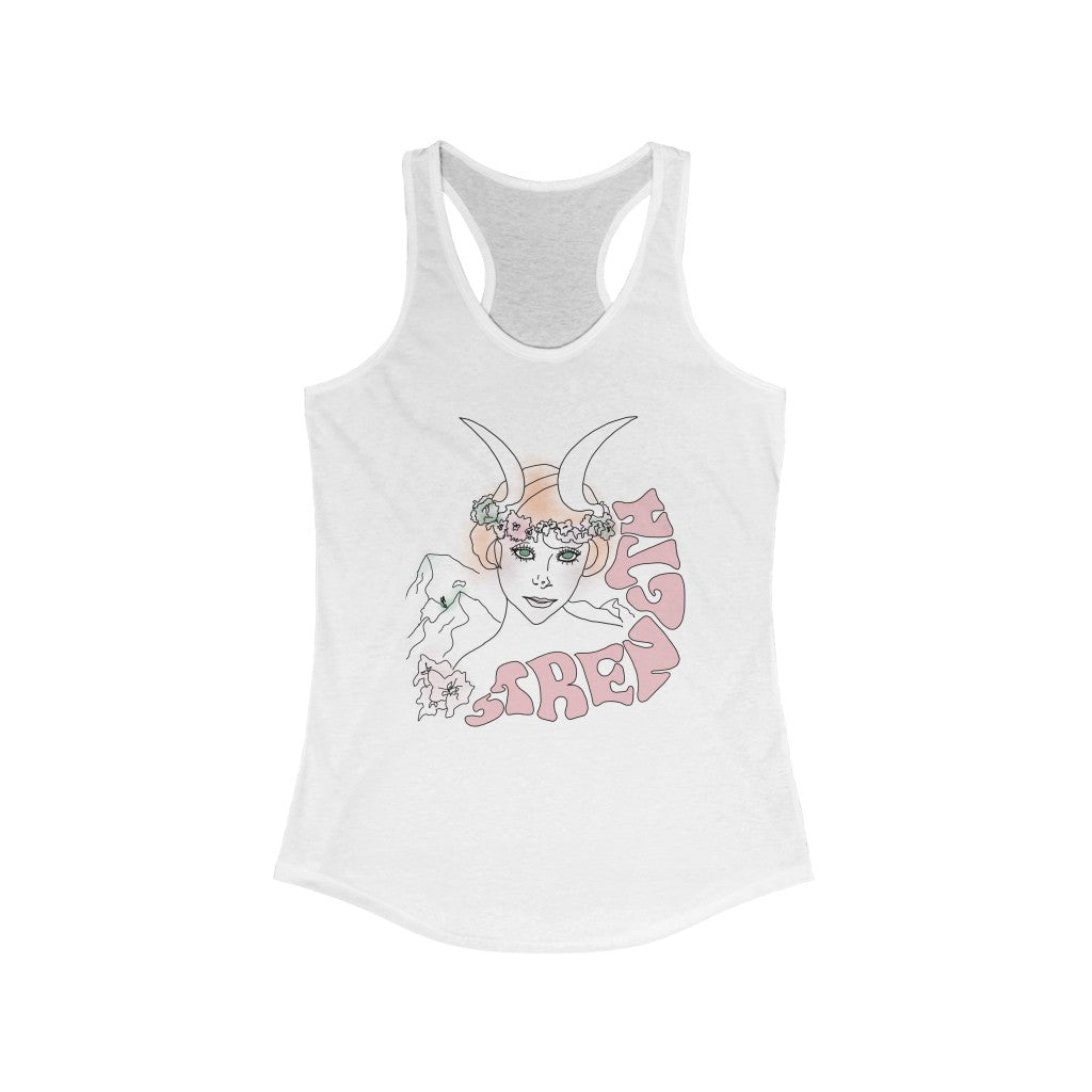 Taurus "Strength" Racerback Tank