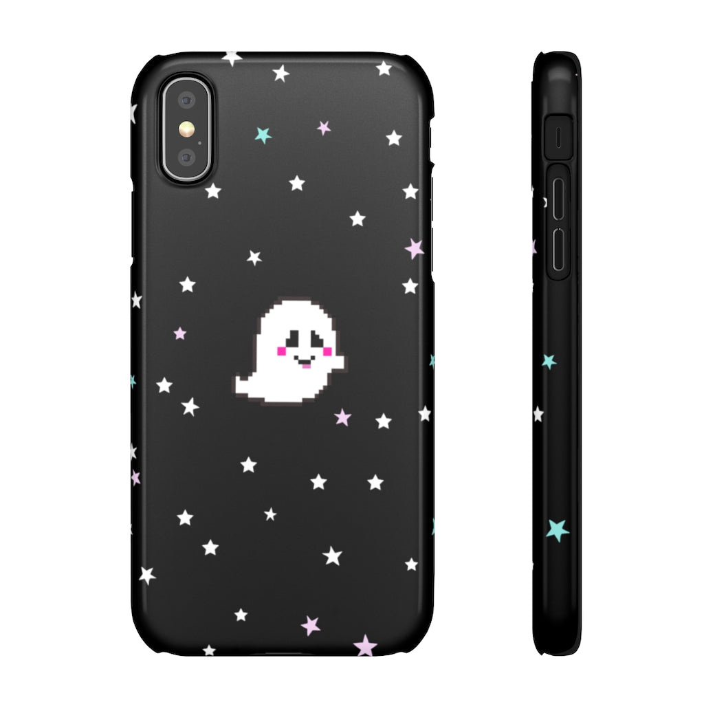 Grinning Ghostie Phone Snap Case