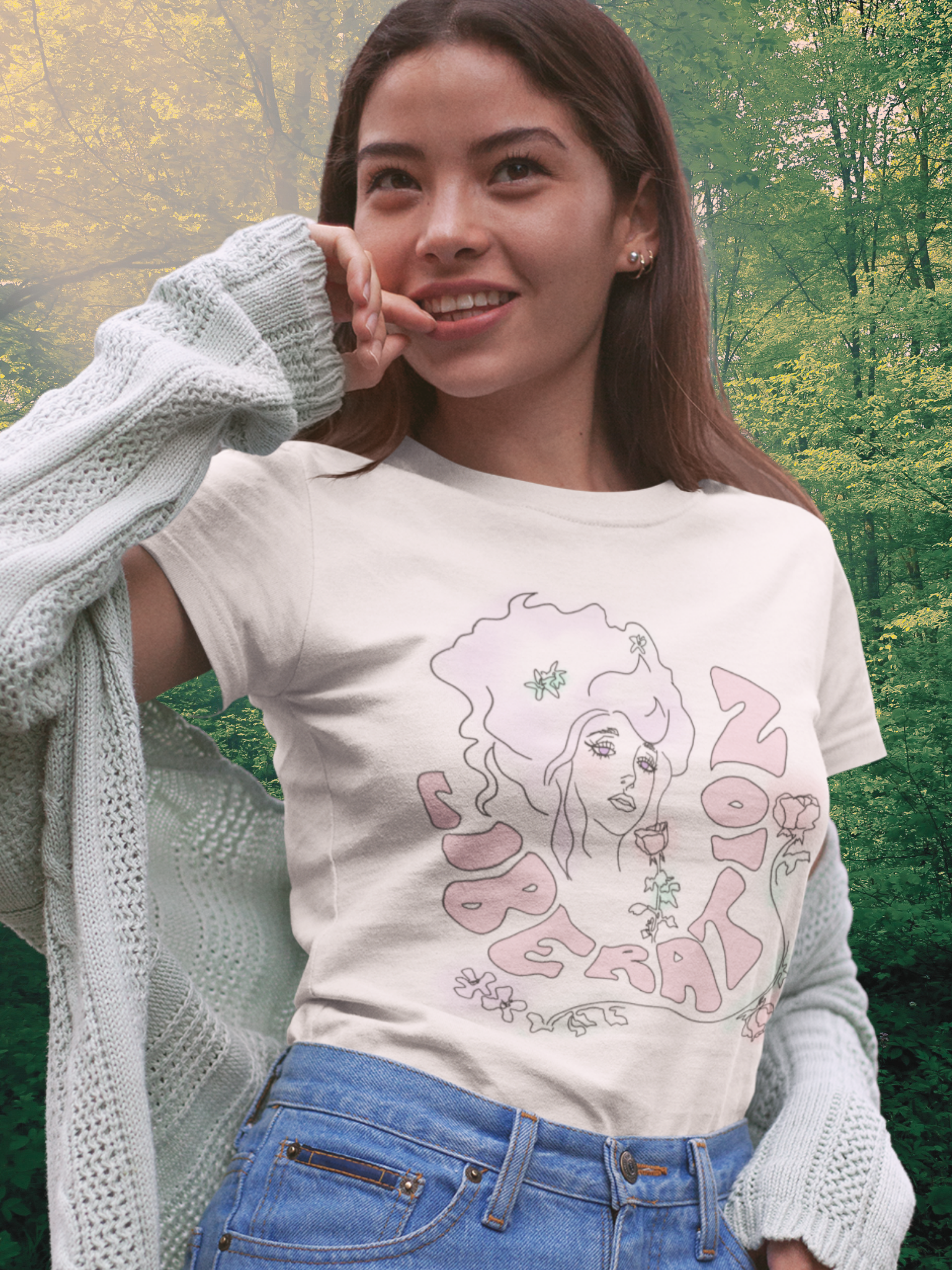 Libra "Liberation" Vintage Style Unisex Tee (cream)
