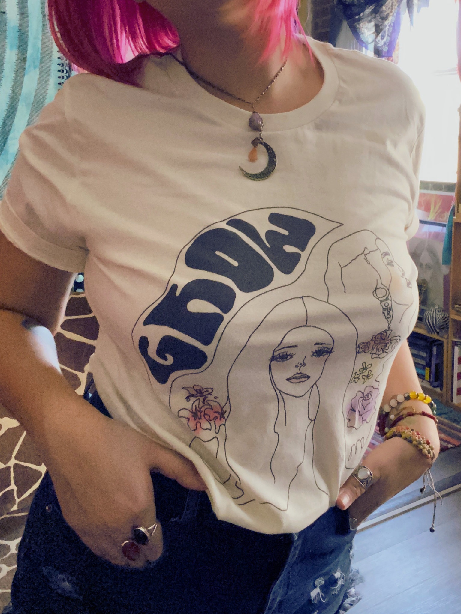 Virgo "Grow" Vintage Style Unisex Tee