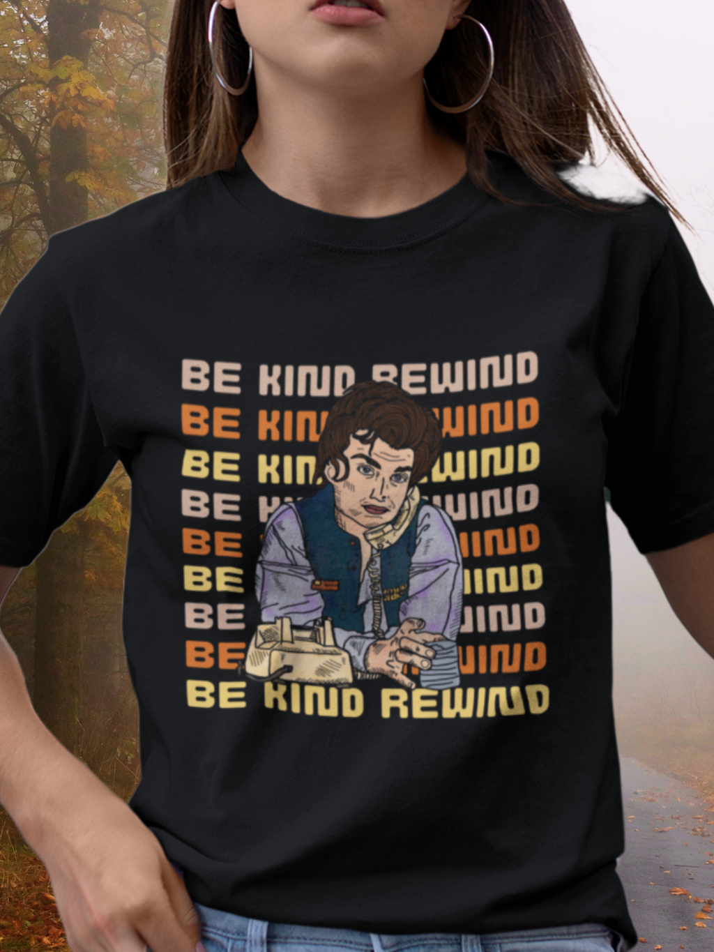 “Be Kind Rewind” ST Vintage Style Unisex Tee