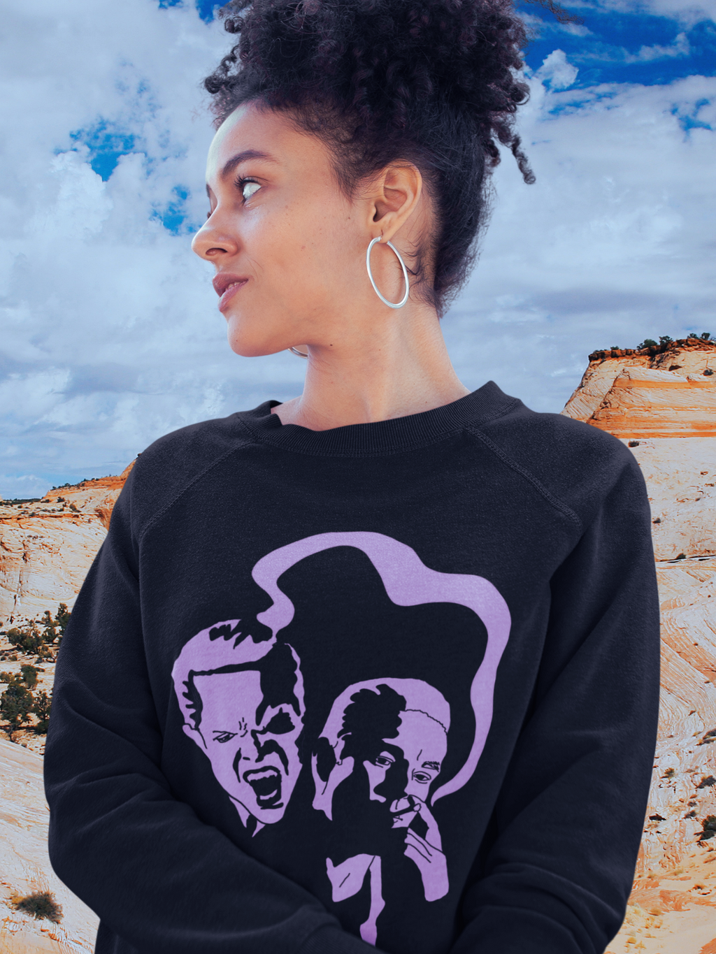 Shadow Spike Comfy Sweatshirt