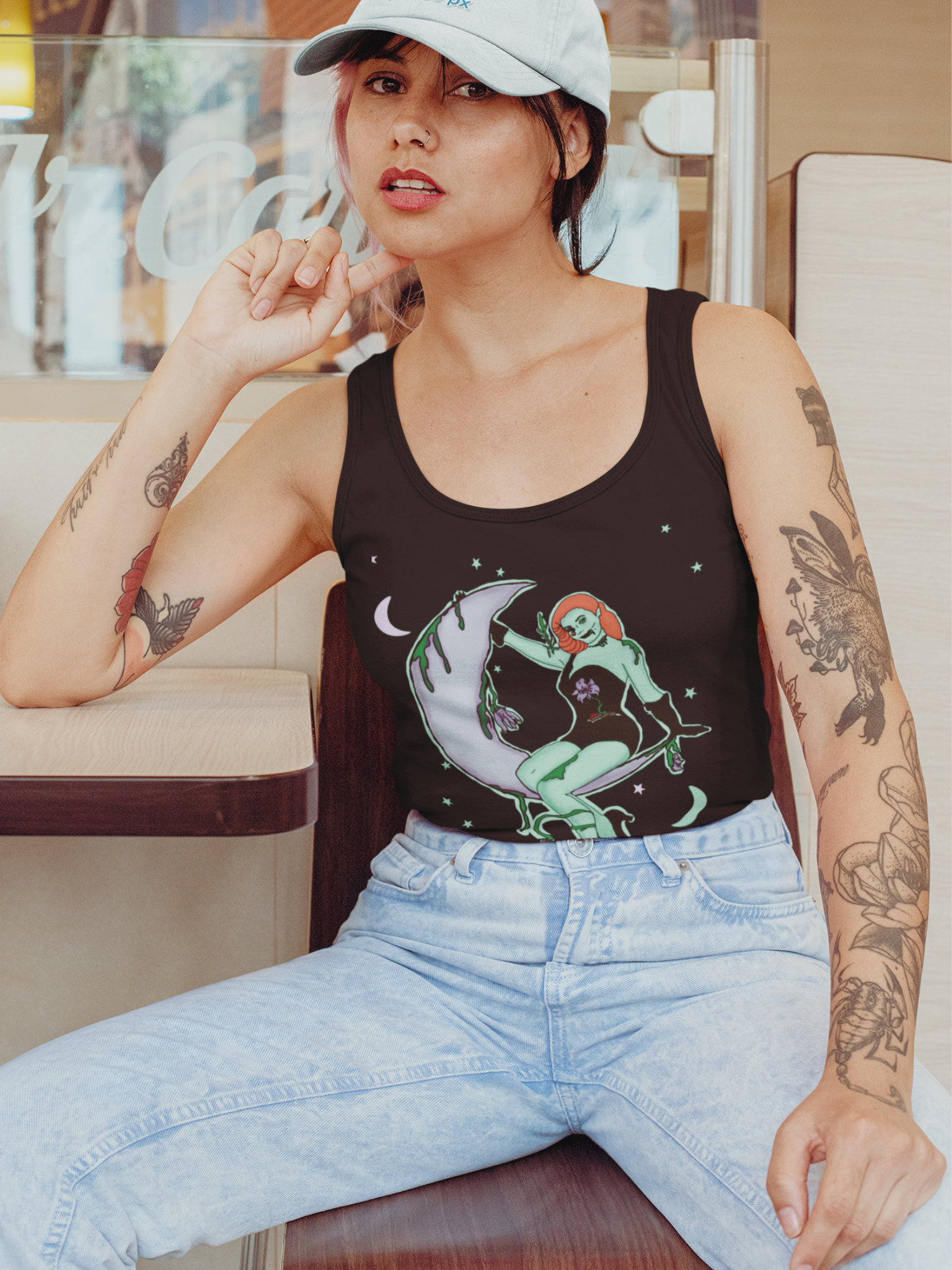 Still Growing Racerback Tank