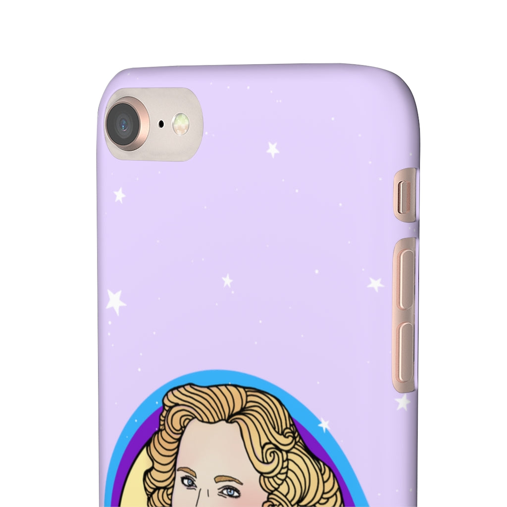 Kitty Forman "Mother Knows Best" Phone Snap Case [lilac]