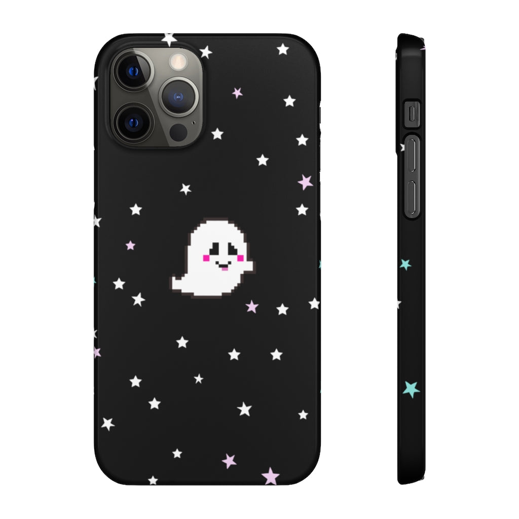 Grinning Ghostie Phone Snap Case