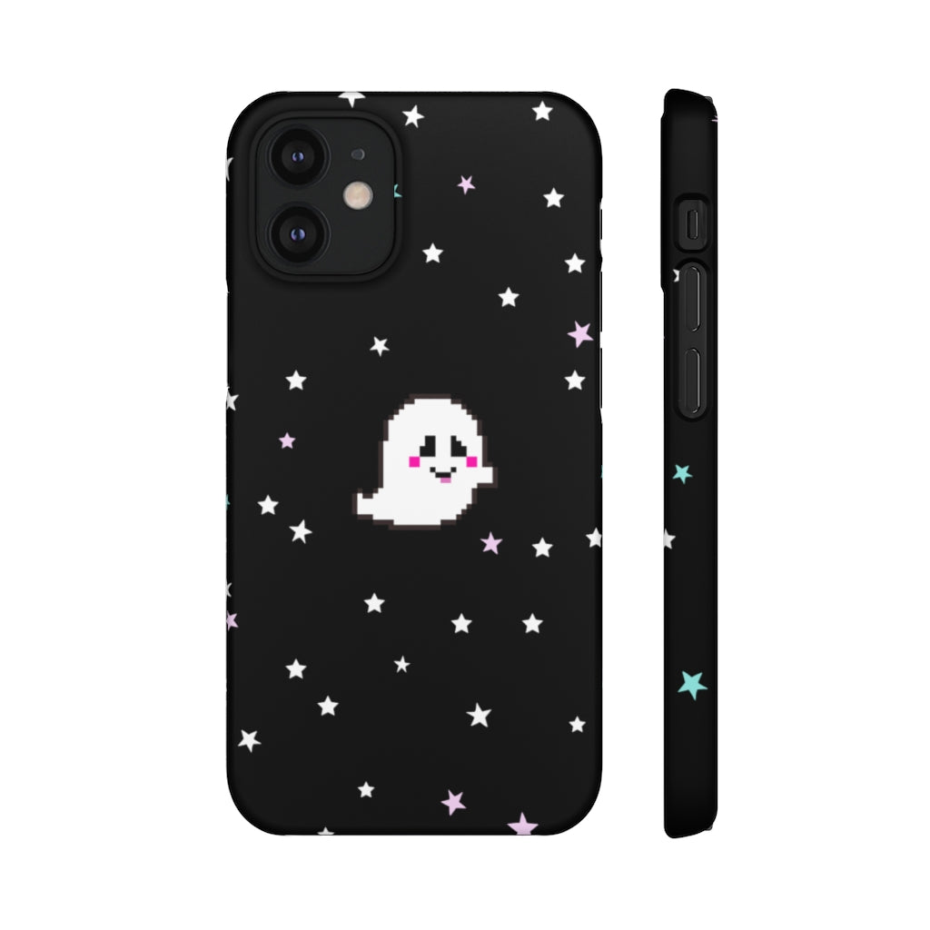 Grinning Ghostie Phone Snap Case