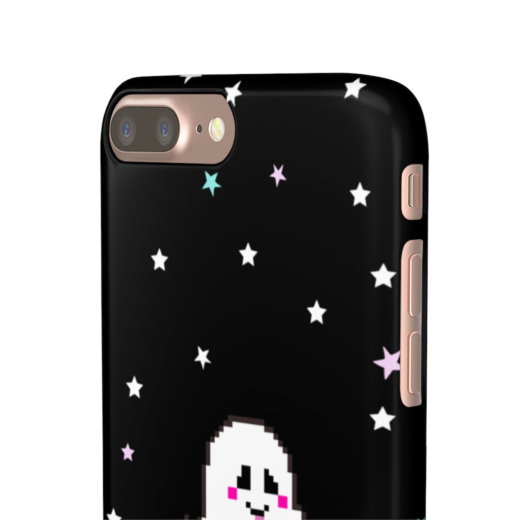 Grinning Ghostie Phone Snap Case
