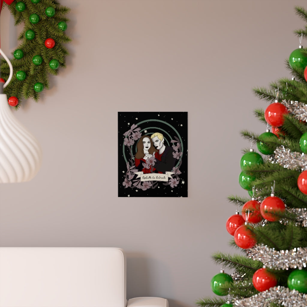 Spike & Drusilla/ Sprusilla "Eyeballs to Entrails" Poster/ Archival Print