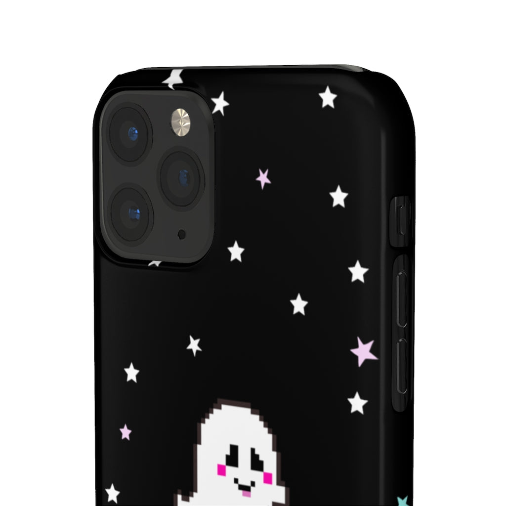 Grinning Ghostie Phone Snap Case