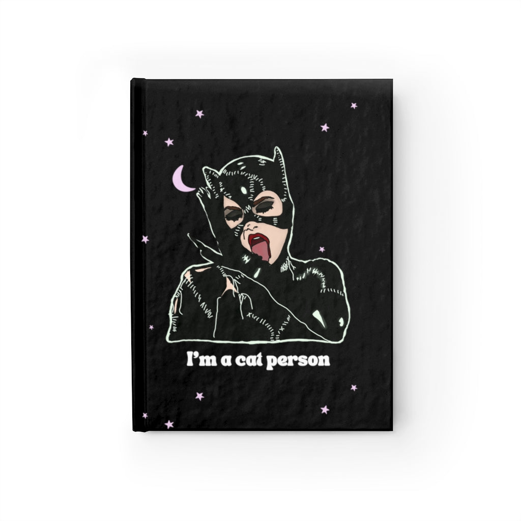"I'm a Cat Person" Hardcover Lined Journal