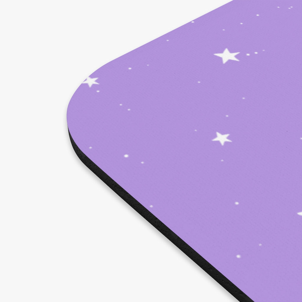 Witchy Koji Kitty Mouse Pad [purple]