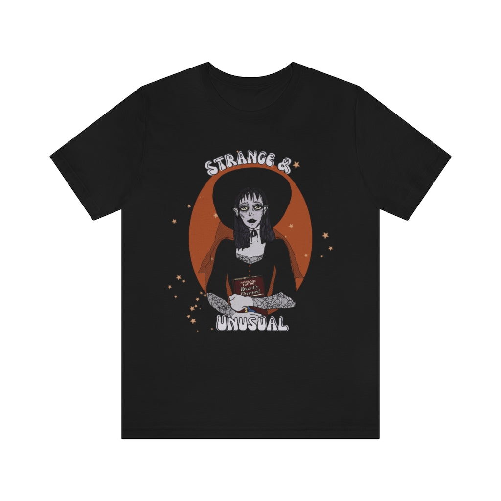 “Strange and Unusual” Lydia Deetz Vintage Style Tee
