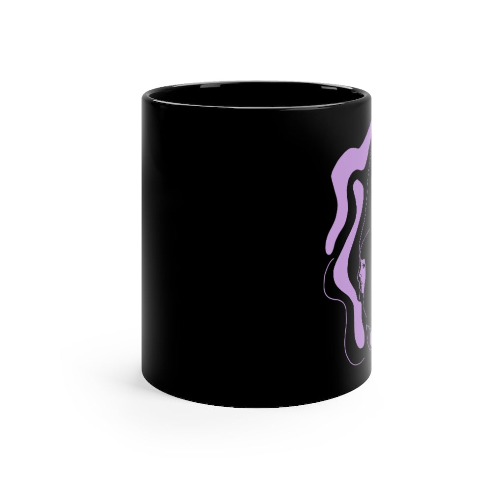 Libra Shadow  Black Mug