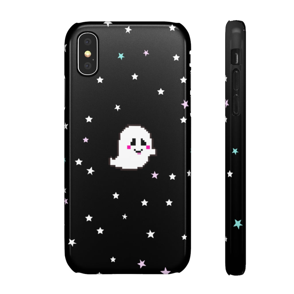 Grinning Ghostie Phone Snap Case