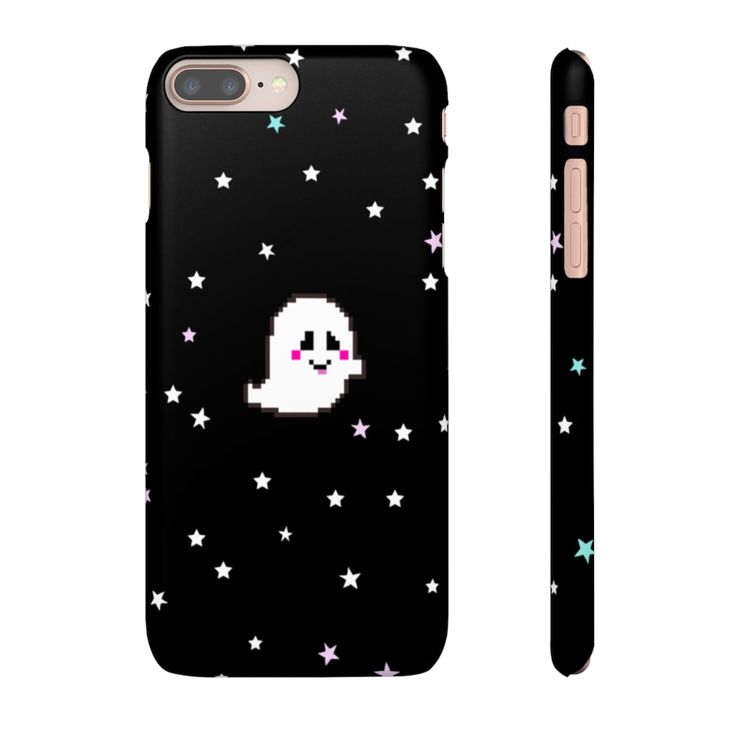 Grinning Ghostie Phone Snap Case