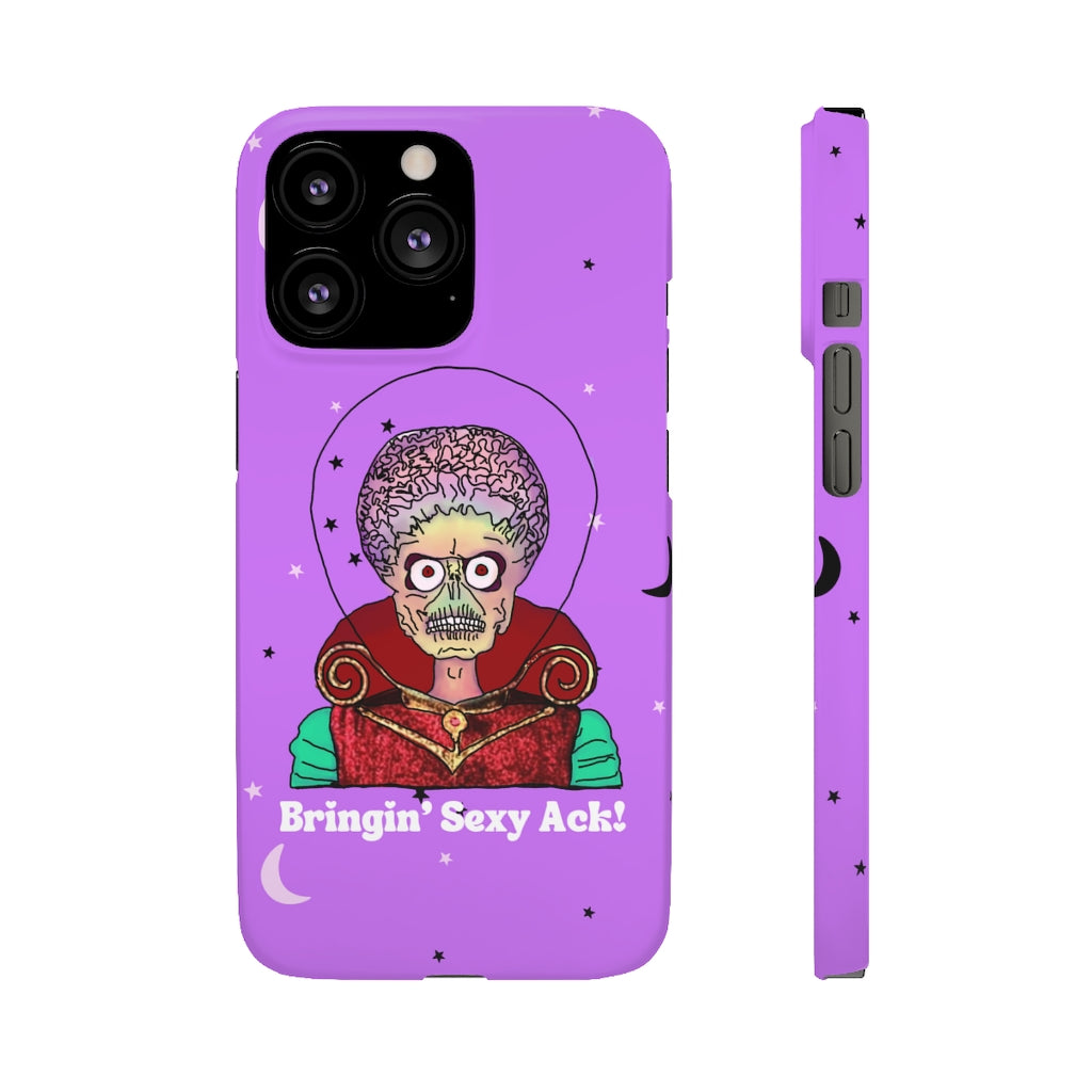 Mars Attacks "Bringin' Sexy Ack!" Phone Snap Case [purple]