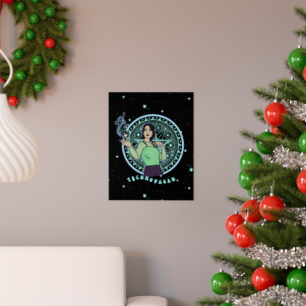 "Technopagan" Poster/ Archival Print