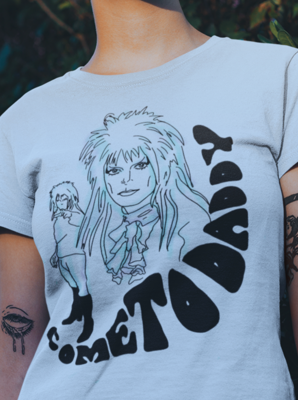 "Come to Daddy" Labyrinth Vintage Style Unisex Tshirt