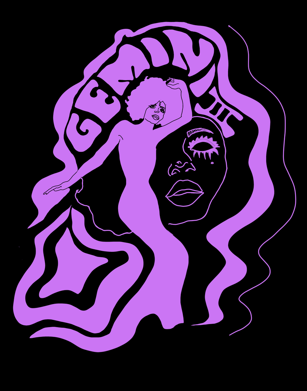 Gemini Power Racerback Tank