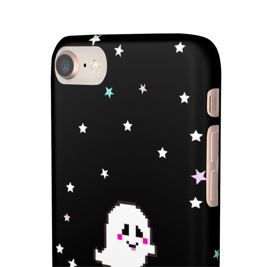 Grinning Ghostie Phone Snap Case