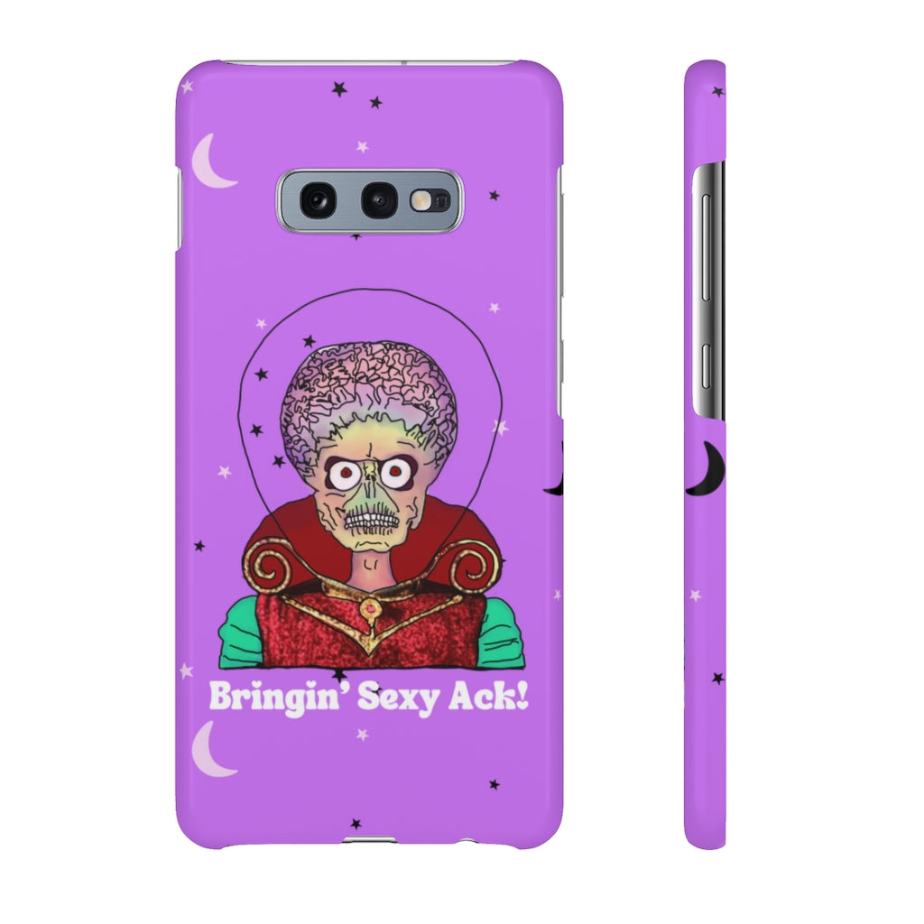 Mars Attacks "Bringin' Sexy Ack!" Phone Snap Case [purple]