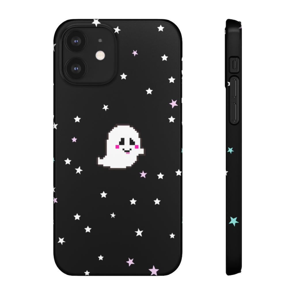 Grinning Ghostie Phone Snap Case
