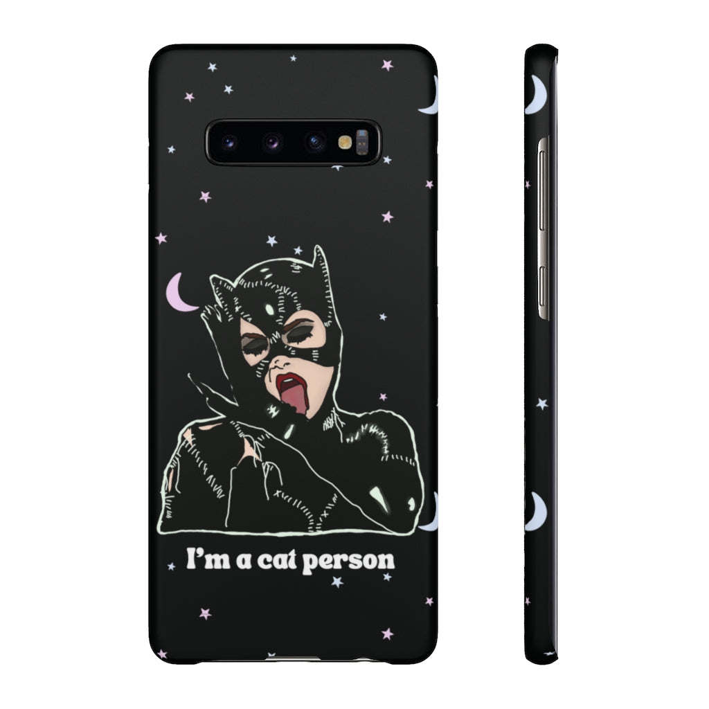 "I'm a Cat Person" Phone Snap Case
