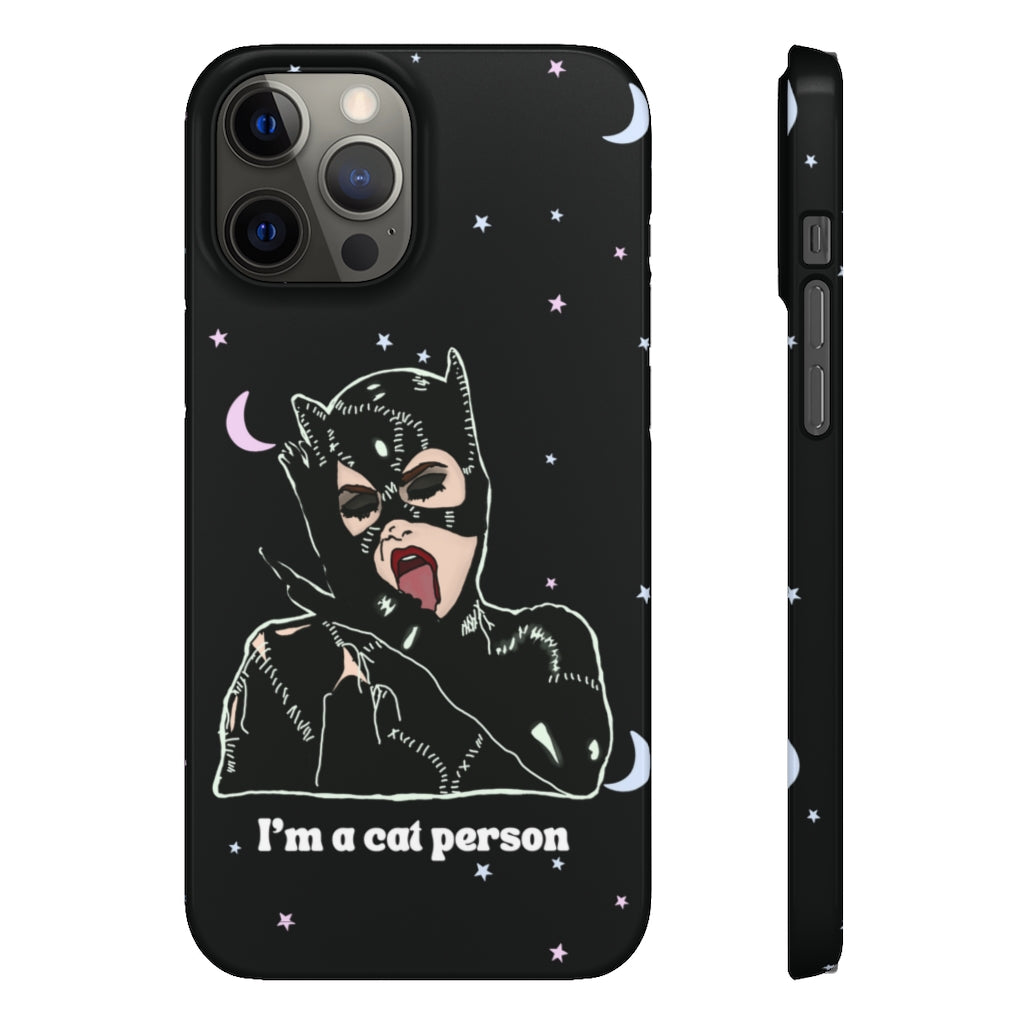 "I'm a Cat Person" Phone Snap Case