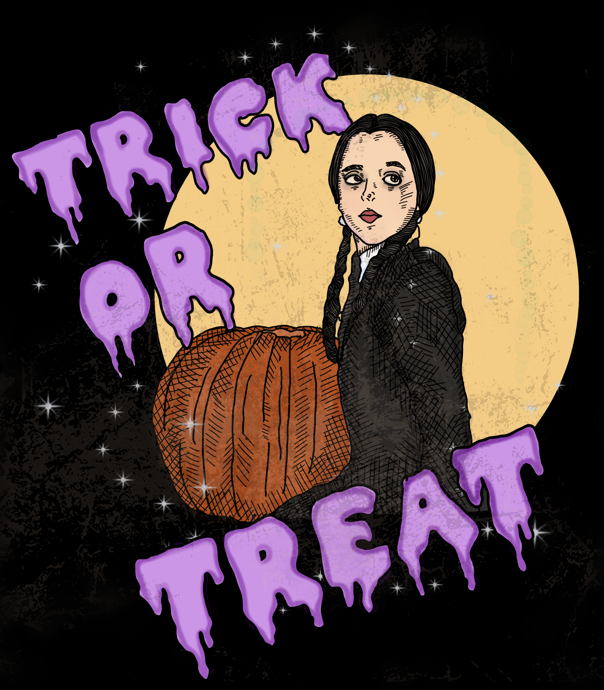 "Trick or Treat"  Bag (Large)